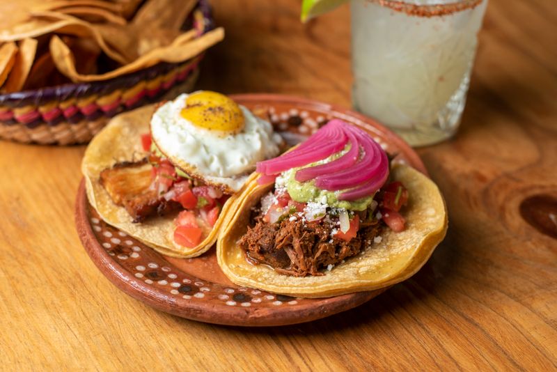 Costa Vida street-style beef tacos